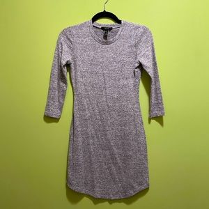 Grey fleece tight dress from Forever 21 size S. Only worn once